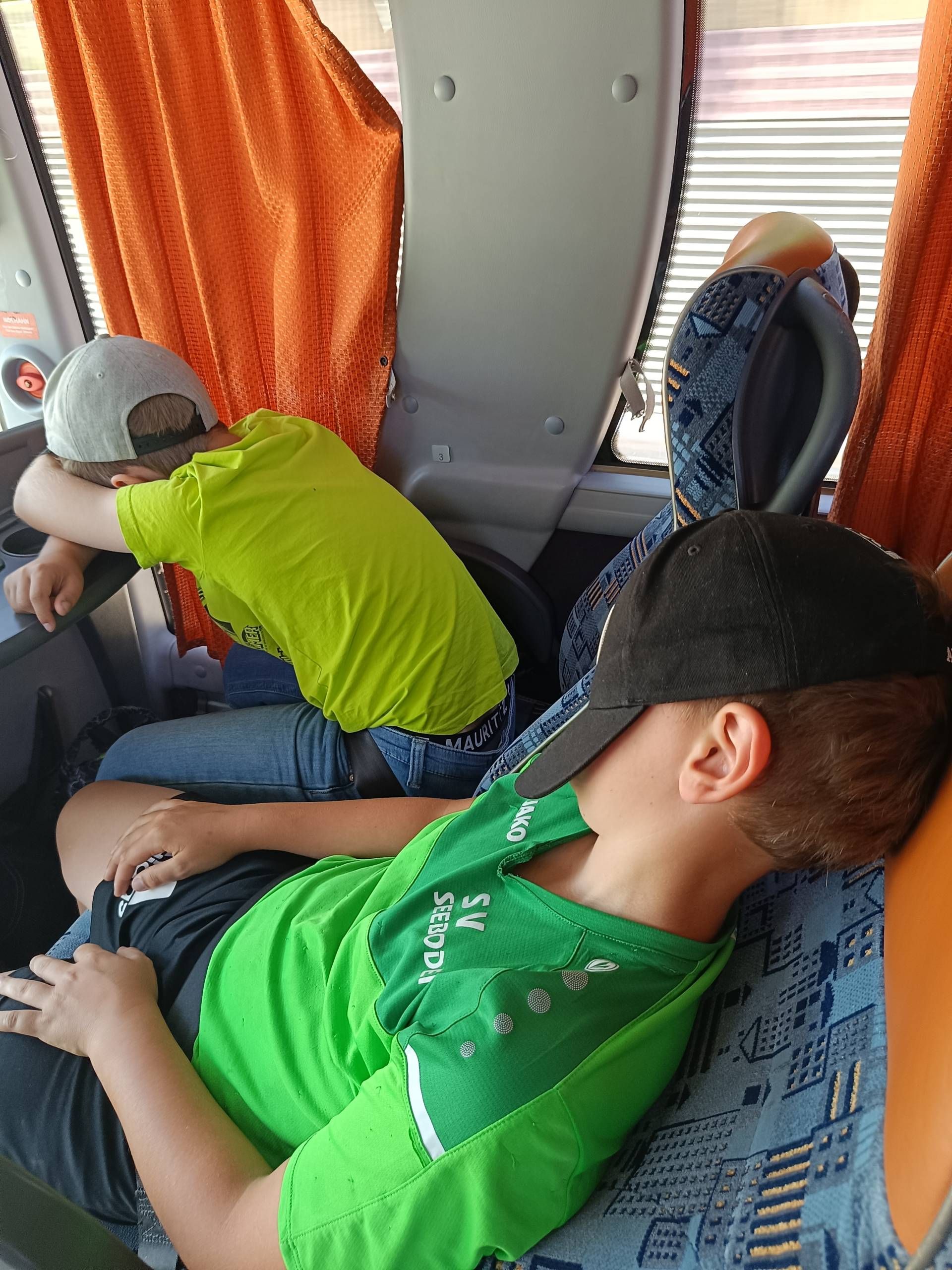 Müde nach Hause!